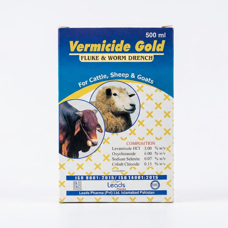 VERMICIDE GOLD DRENCH 500ML