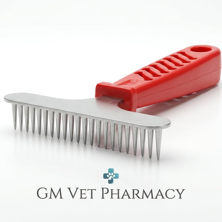 PET HAIR COMB STEEL FOR CATS & DOGS